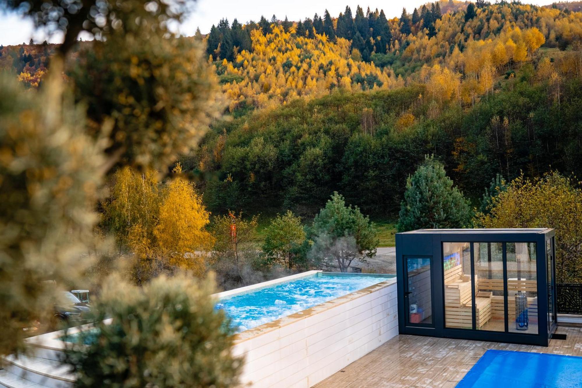 Carpentiere Arena Hotel Răşinari Eksteriør billede